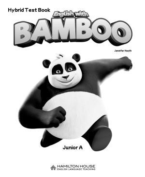 English with Bamboo Junior A Hybrid Test Book